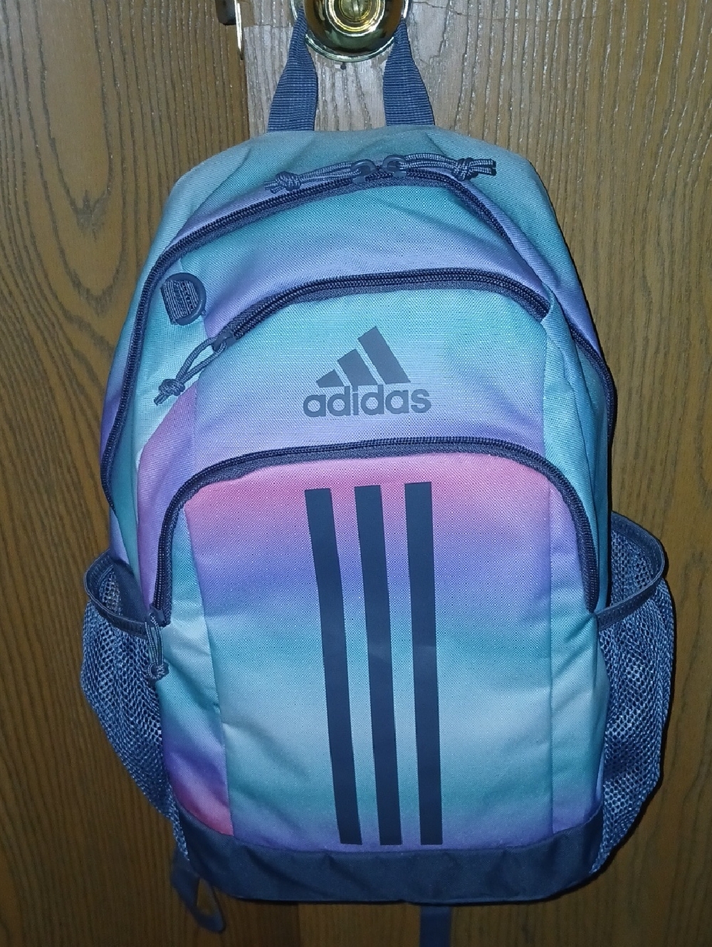 adidas Ombre Backpack - Teal, Purple & Pink